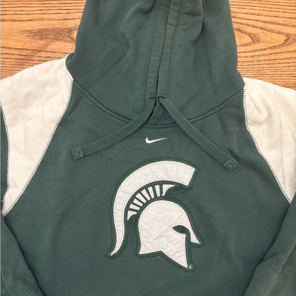 Nike Team‎ Authentic Michigan State Spartans Hoodie Sweatshirt